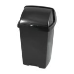 Addis 25L Roll Top Bin, Soft Black