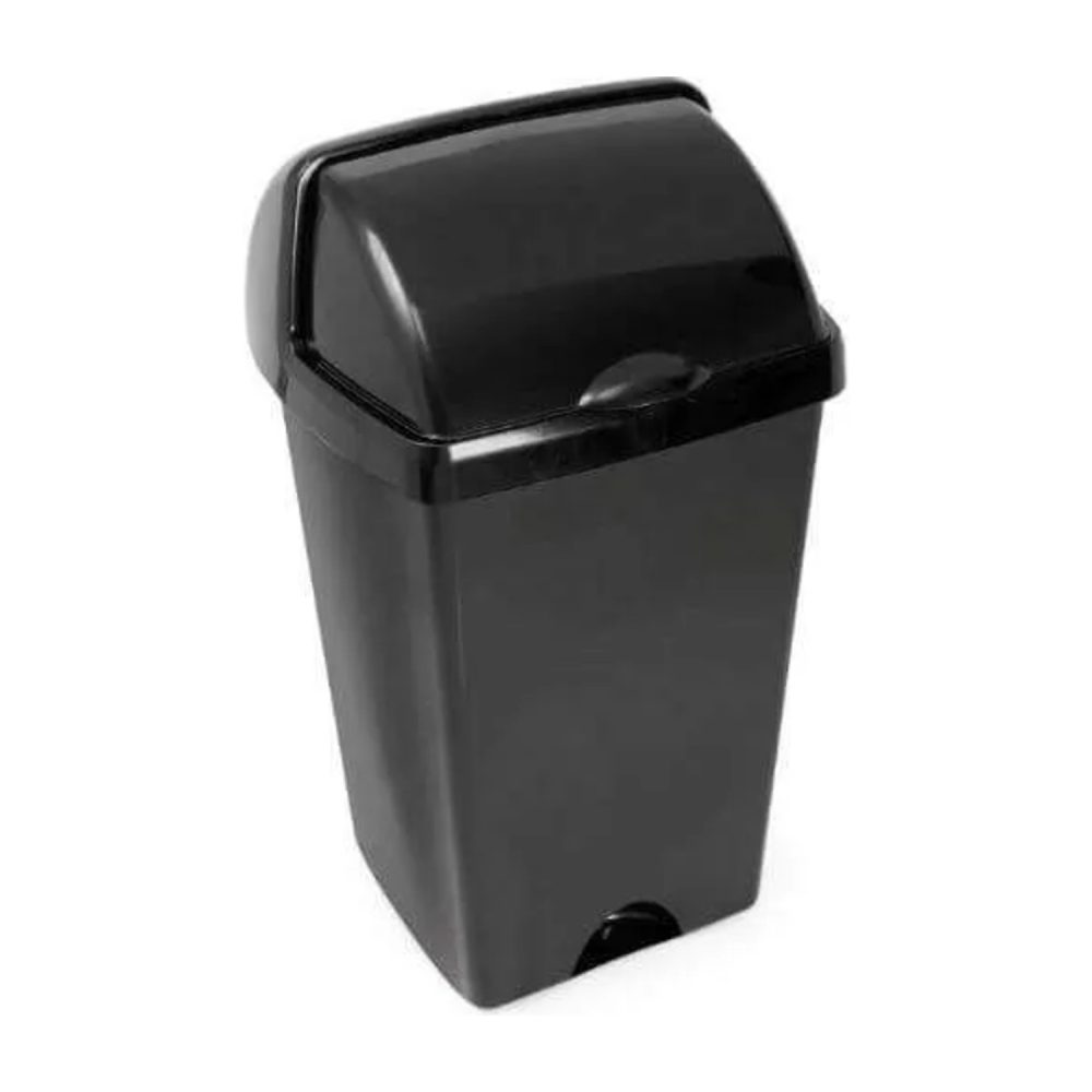 Addis 50L Roll Top Bin, Soft Black