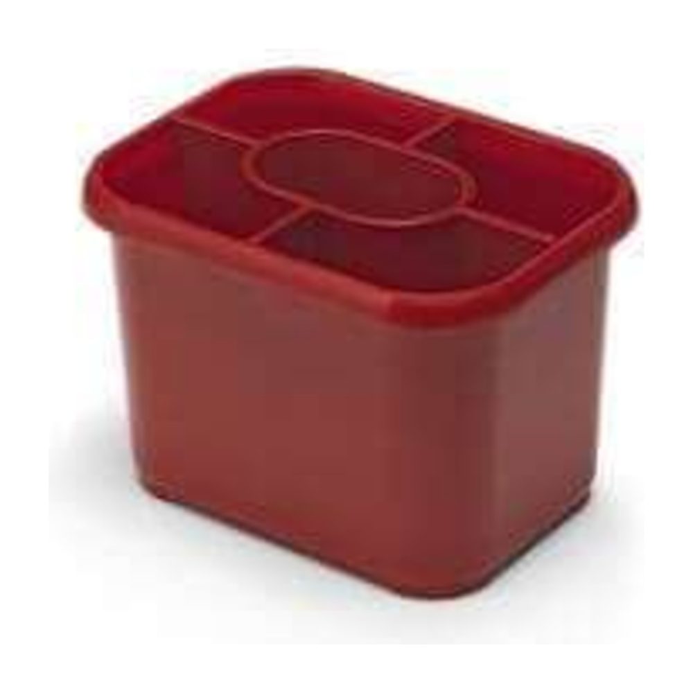 Addis Cutlery Drainer, Roasted Red