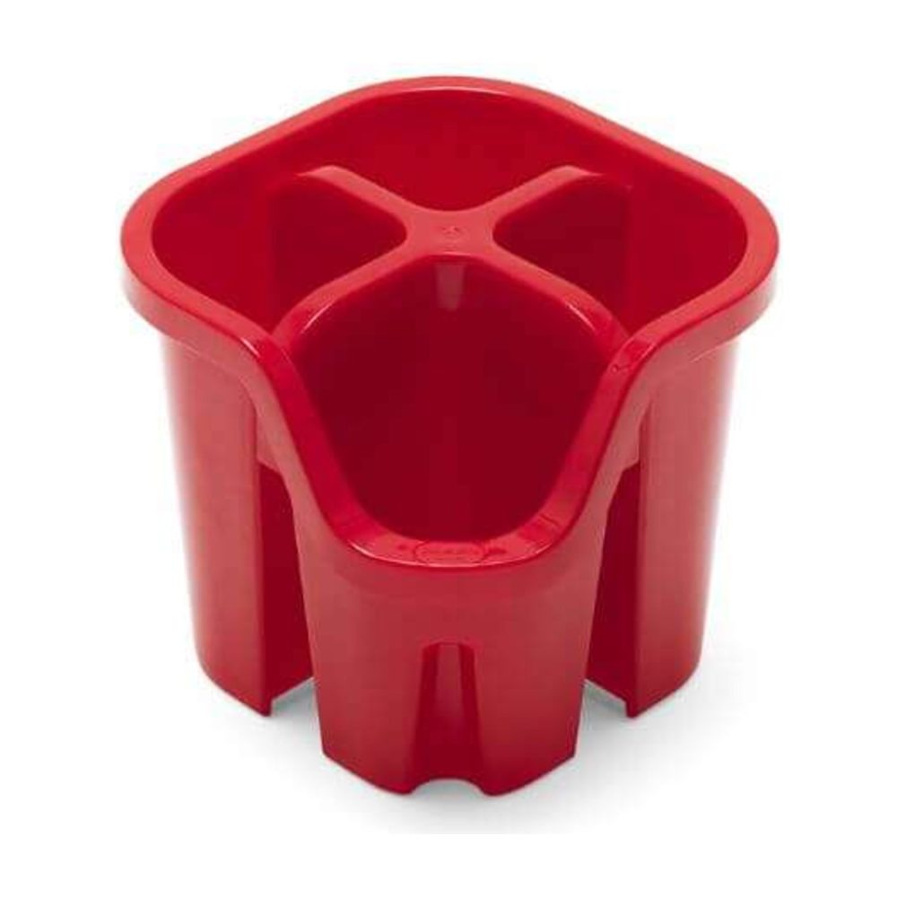 Addis Signature Cutlery Drainer, Red