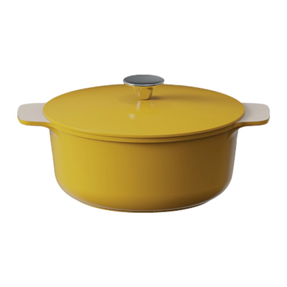 Cooksmart Signature Casserole Pot 24cm Marigold