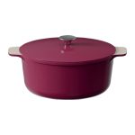 Cooksmart Signature Casserole Pot 28cm Raspberry