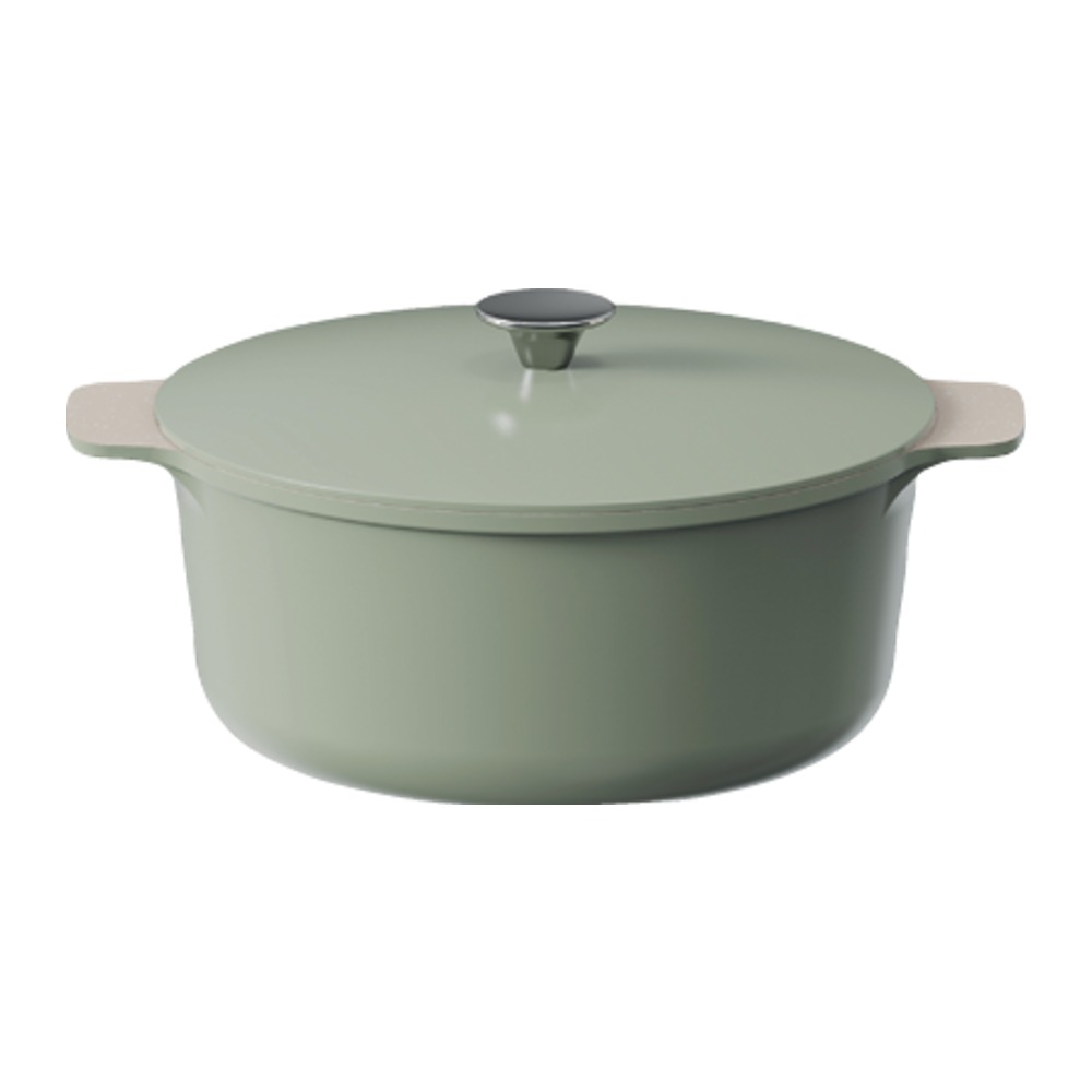 Cooksmart Signature Casserole Pot 28cm Sage Green