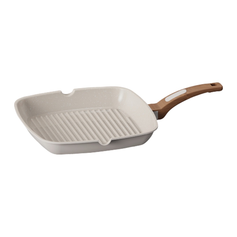 Cooksmart Signature Grill Pan 28cm Ivory