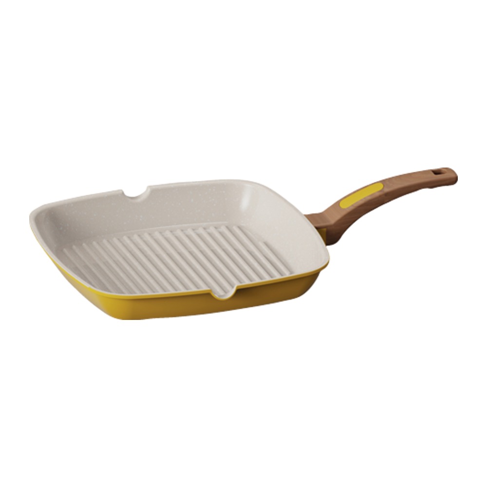 Cooksmart Signature Grill Pan 28cm Marigold