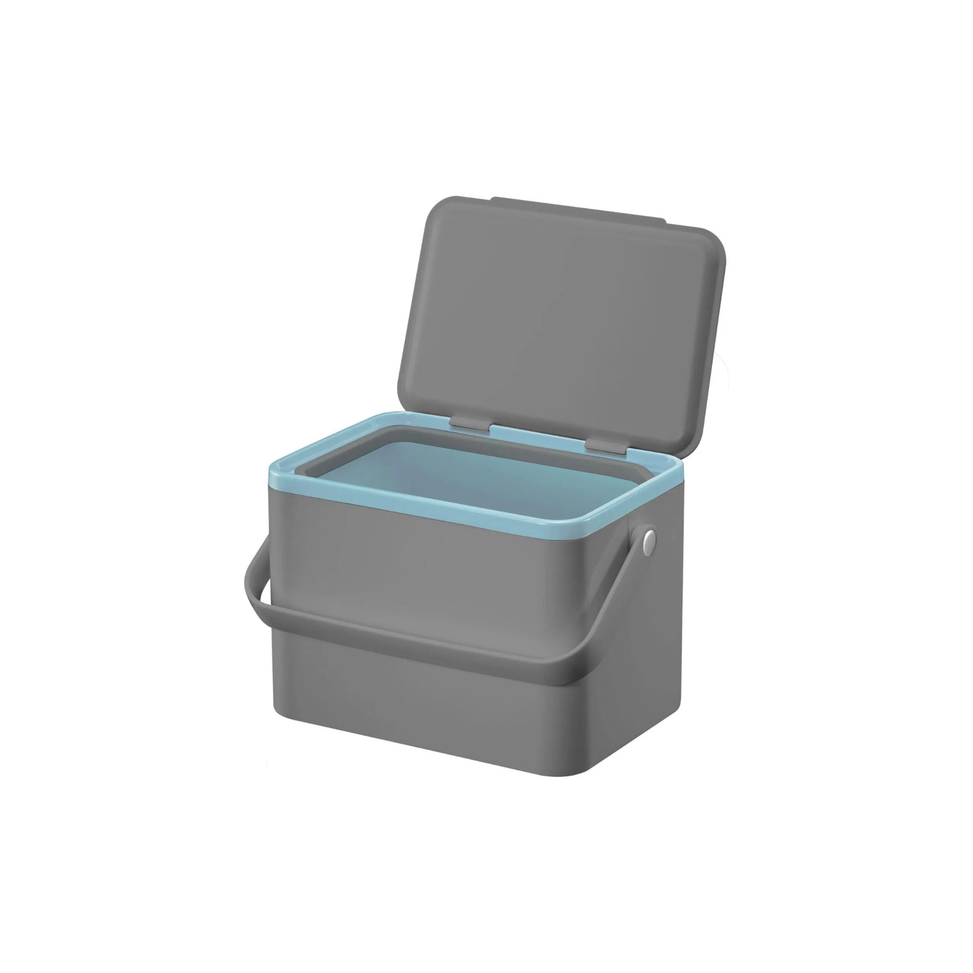 EKO Deco Food Waste Caddy 4L, Grey EKO Deco Food Waste Caddy 4L, Grey