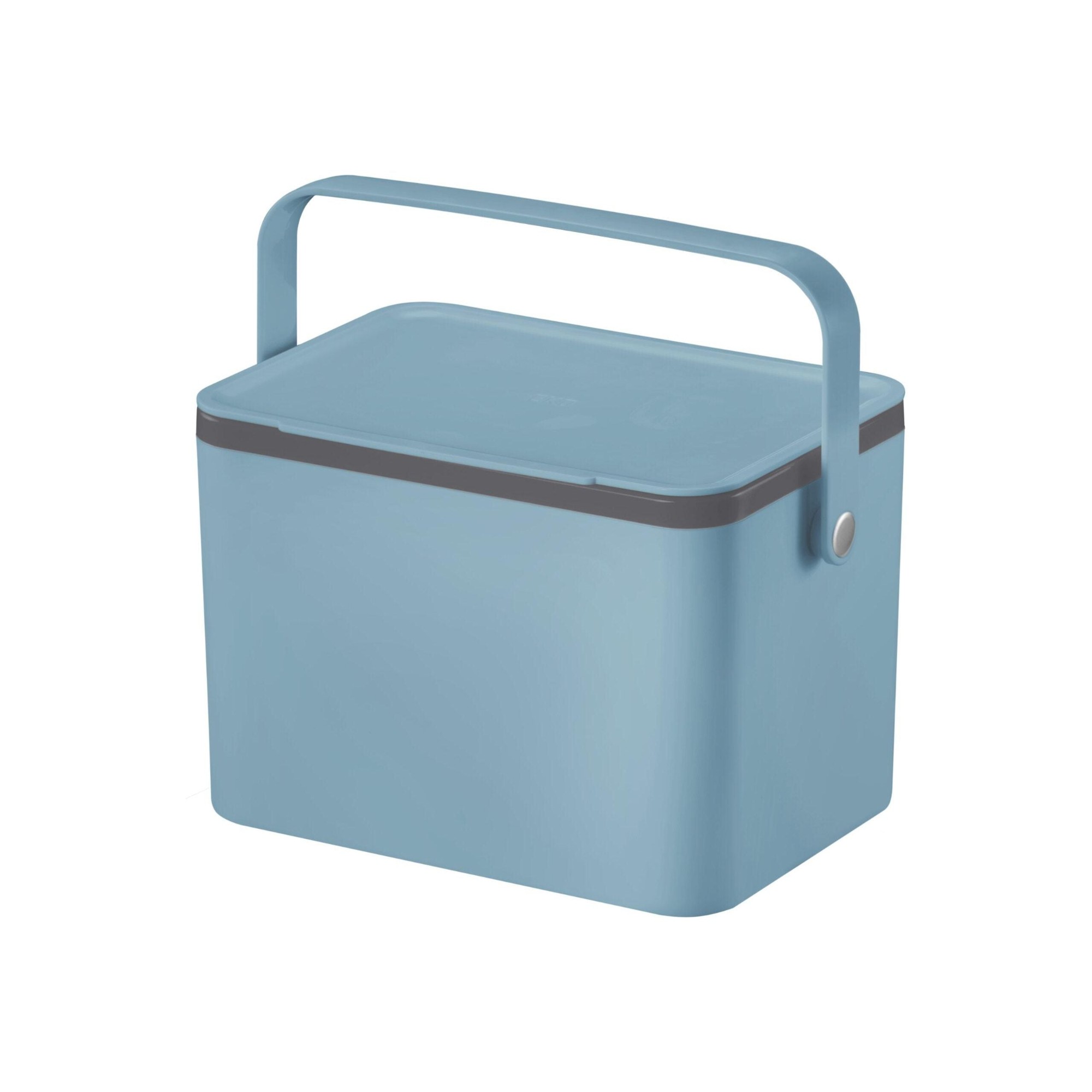 EKO Deco Food Waste Caddy 4L, Titanium Blue EKO Deco Food Waste Caddy 4L, Titanium Blue