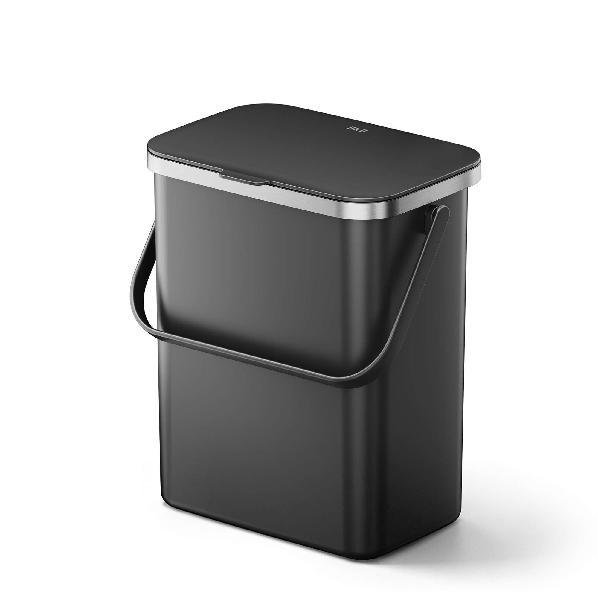 EKO Puro Plus Food Waste Caddy 10L, Grey EKO Puro Plus Food Waste Caddy 10L, Grey