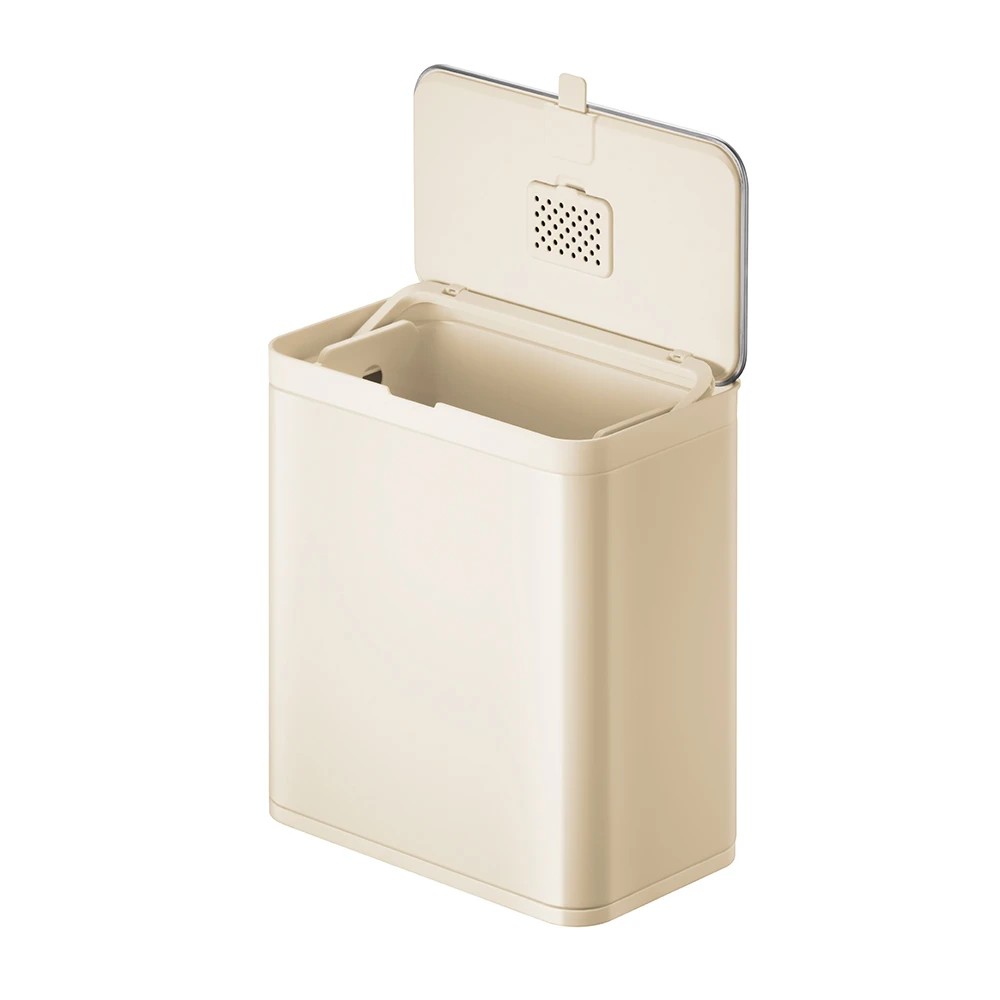 EKO Puro S Food Waste Caddy 7L, Vanilla EKO Puro S Food Waste Caddy 7L, Vanilla