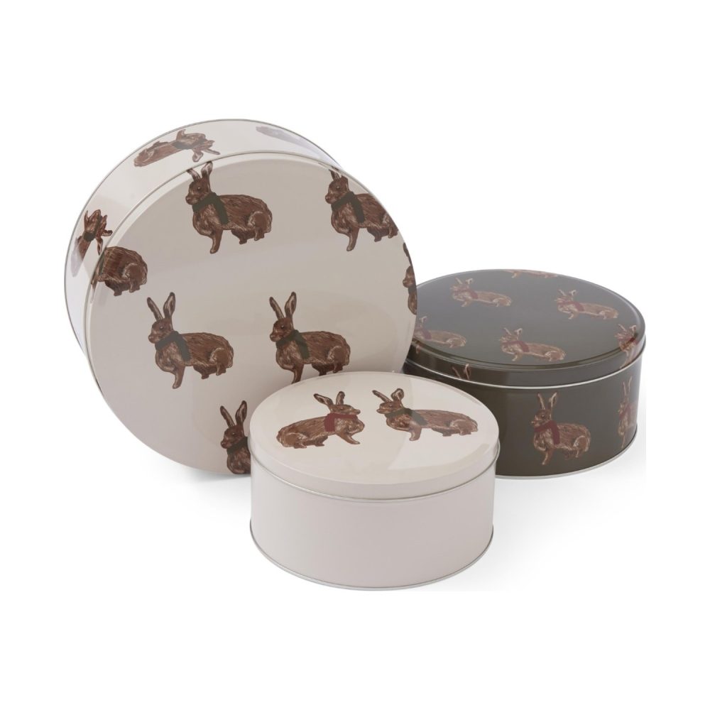 Cooksmart Heritage Hare Set of 3 Round Cake Tins
