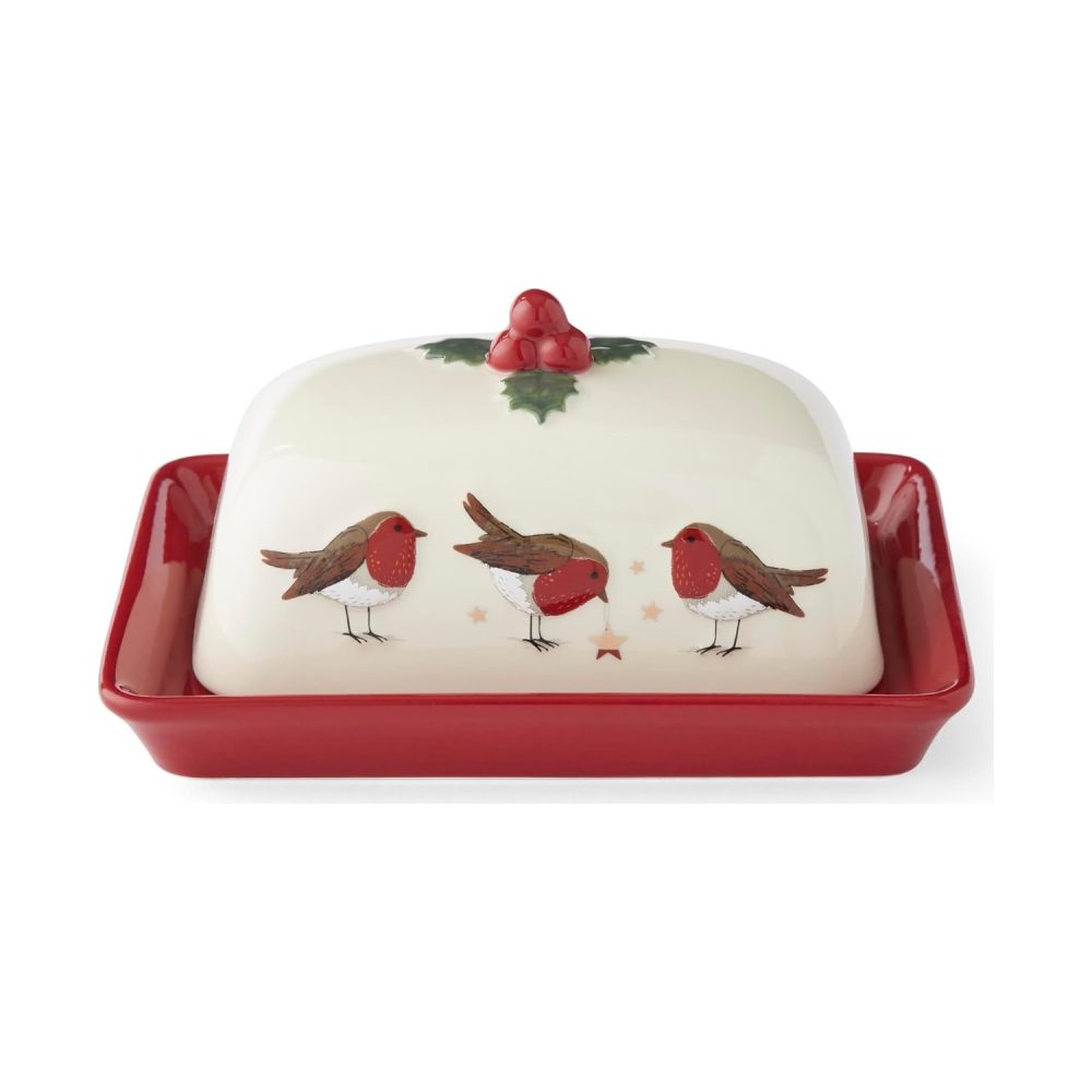Cooksmart Robin's Retreat Butter Dish