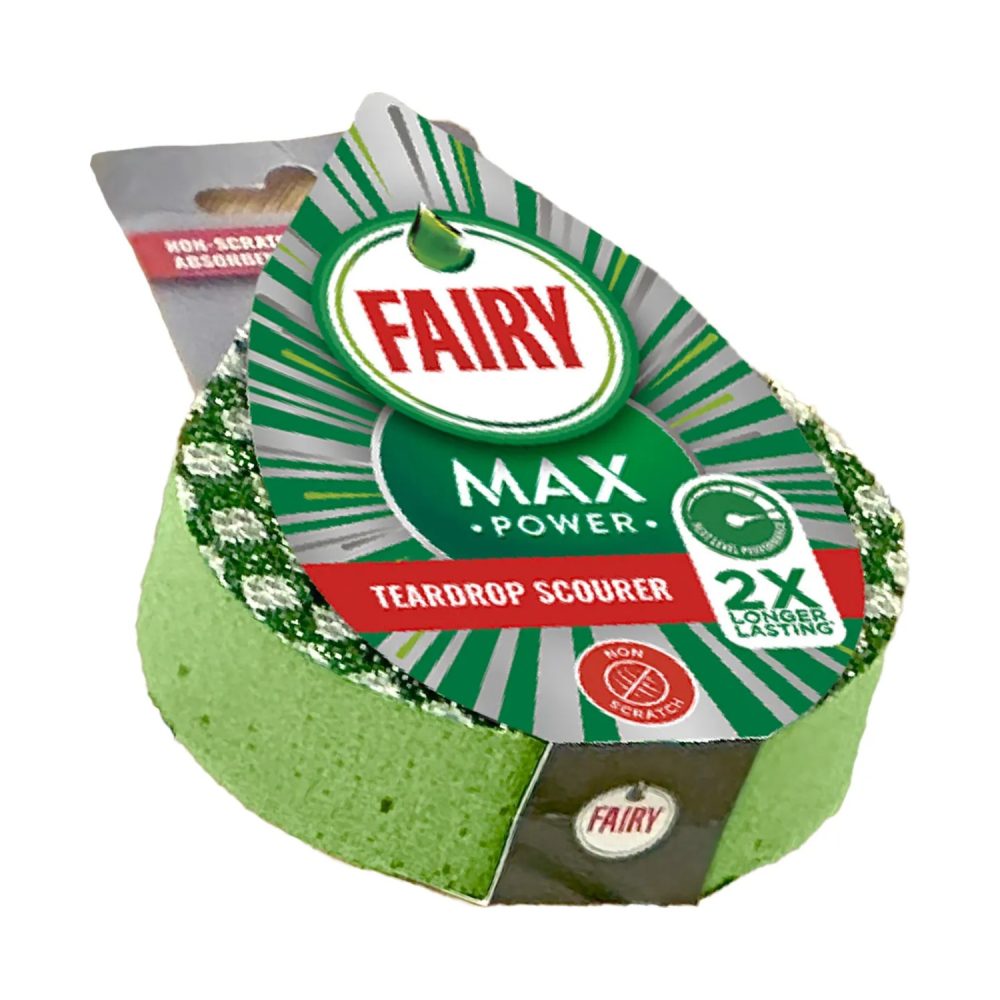 Fairy Max Power Teardrop Scourer