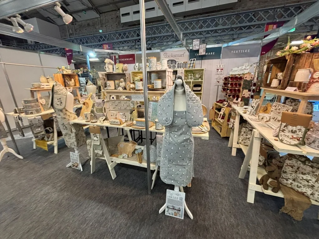 The MES Cooksmart stand at the Autumn Gift and Home Show
